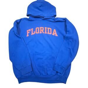 Florida Gators Blue Hoodie XL Heavyweight Ultra Cotton Y2K‎ Collegiate Retro